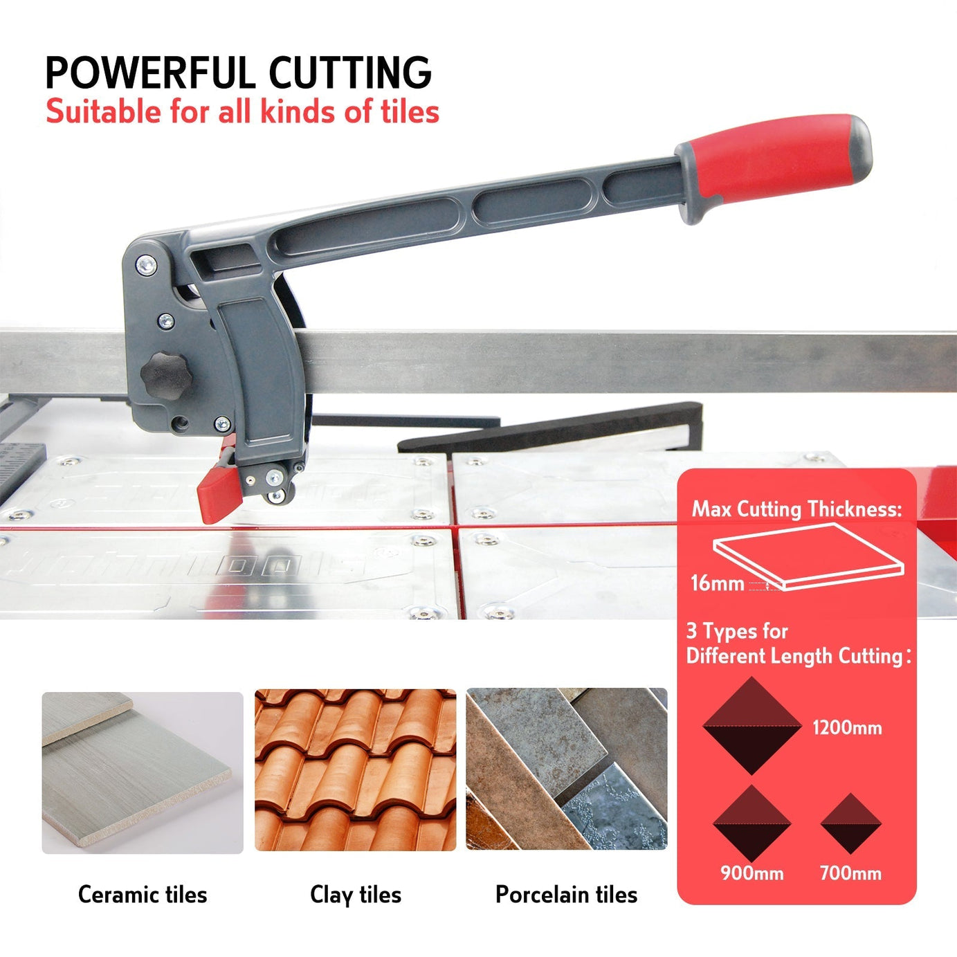 Tile Cutter Pro 700mm, 900mm, 1200mm