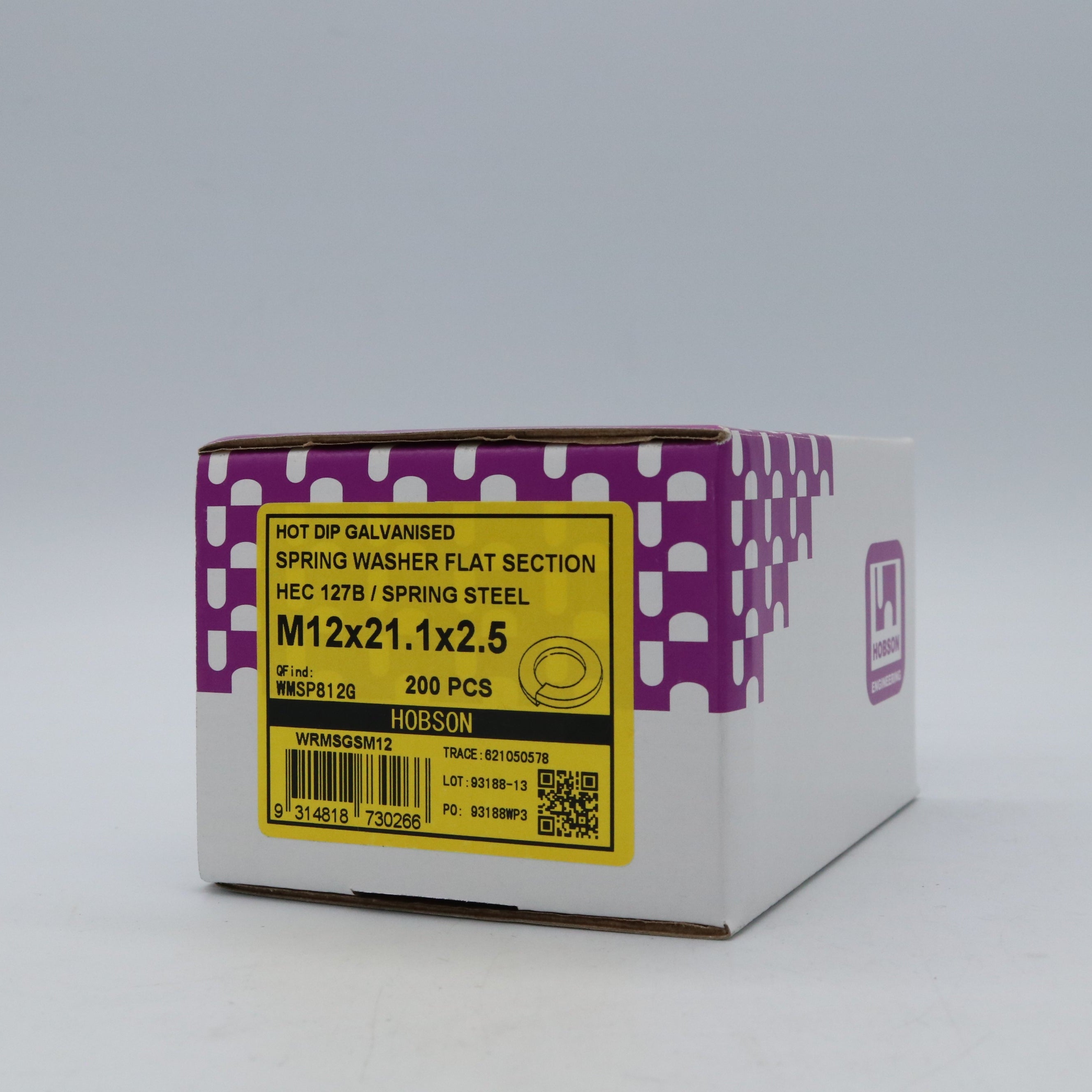 Spring Washer Hdg M6 to M24, Multiple Sizes