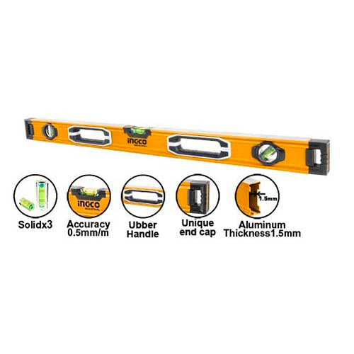 Level Box Rubber Grip Multiple Sizes