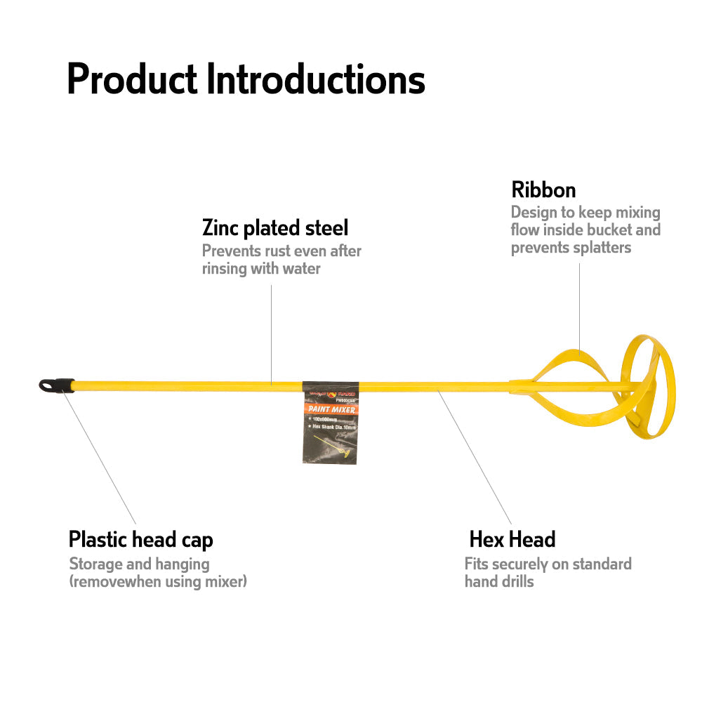 Paint Mixer Multiple Sizes – Kangaroo Site Supplies
