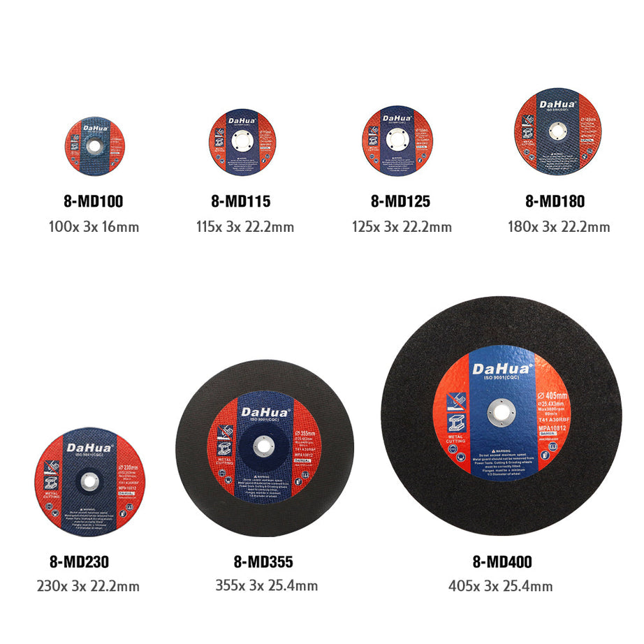 Cutting Wheel Metal 3mm Multiple Sizes